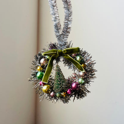 Tinsel Wreath Ornament