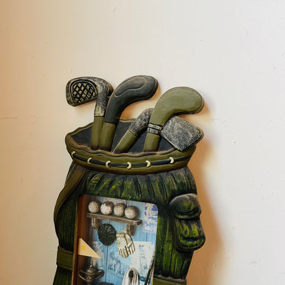 Golf Bag Shadow Box- Vintage