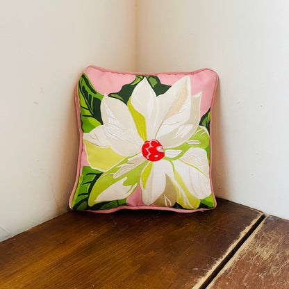 Poinsettia Pillow