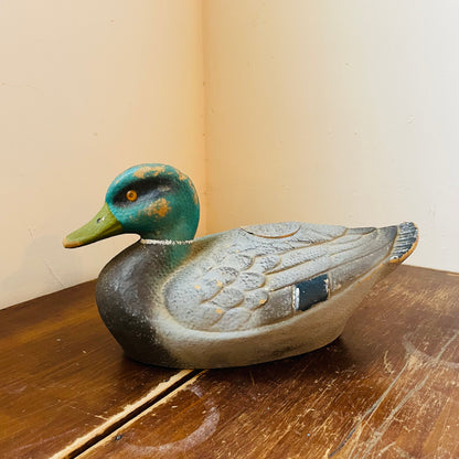 General Fibre Co. "Ariduck" Mallard Decoy- Vintage
