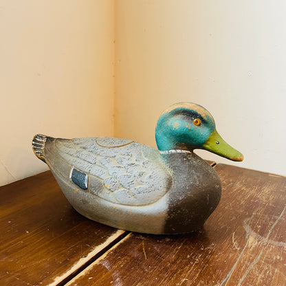 General Fibre Co. "Ariduck" Mallard Decoy- Vintage