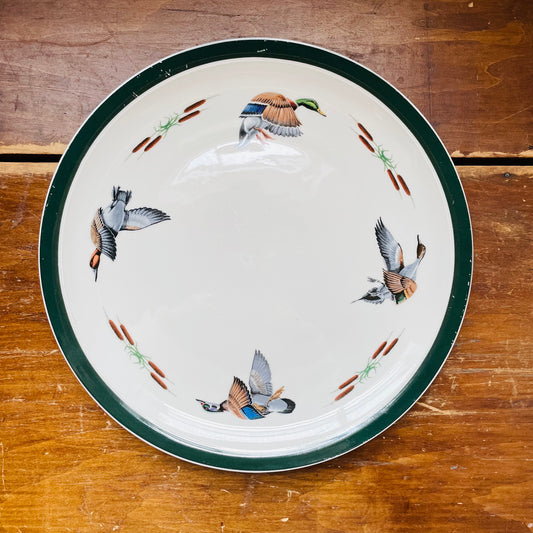 Big Sky Flyway Dinner Plate- Vintage