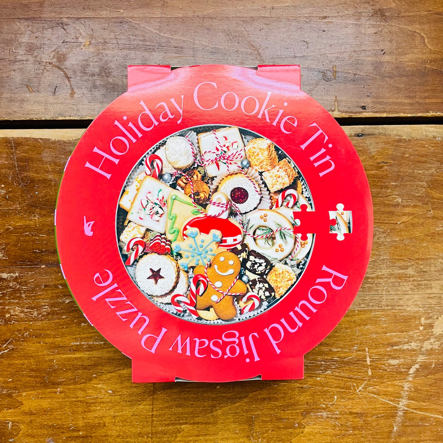 Holiday Cookie Tin Jigsaw Puzzle