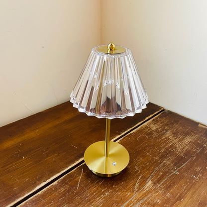 Cordless Table Lamp with Acrylic Shade