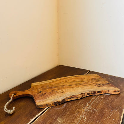 Wooden Live Edge Charcuterie Board