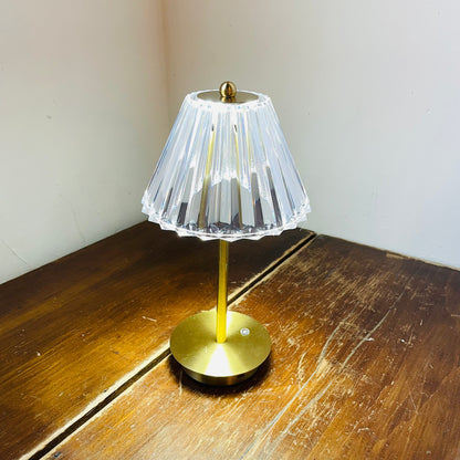 Cordless Table Lamp with Acrylic Shade