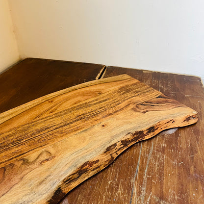 Wooden Live Edge Charcuterie Board