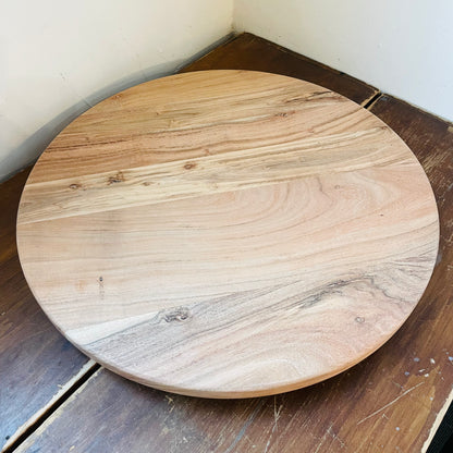 Large Acacia Wood Turntable