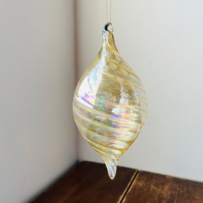 Dewy Moss Glass Ornament