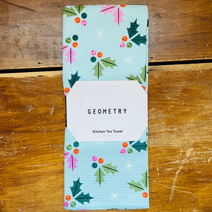 Berries Mint Tea Towel