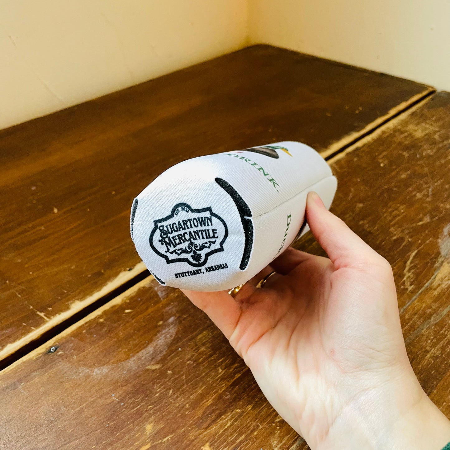 "Duck, Duck, DRINK" Slim Can Koozie