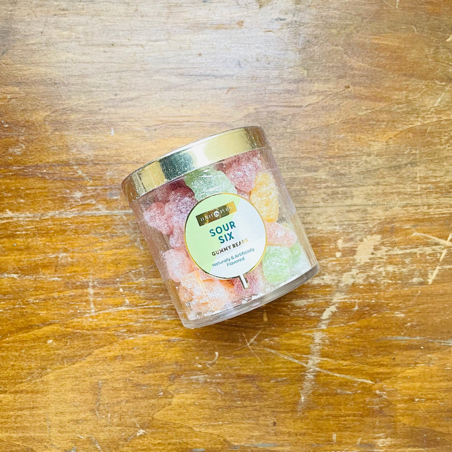 Sour Six Gummy Jar