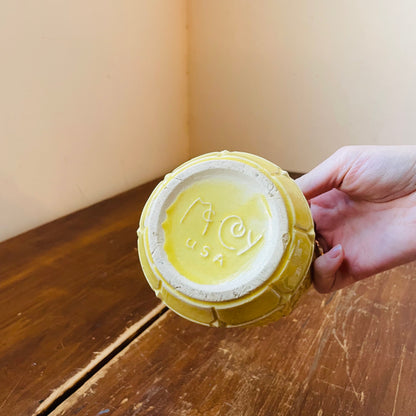 Quilted Rose McCoy Planter- Vintage