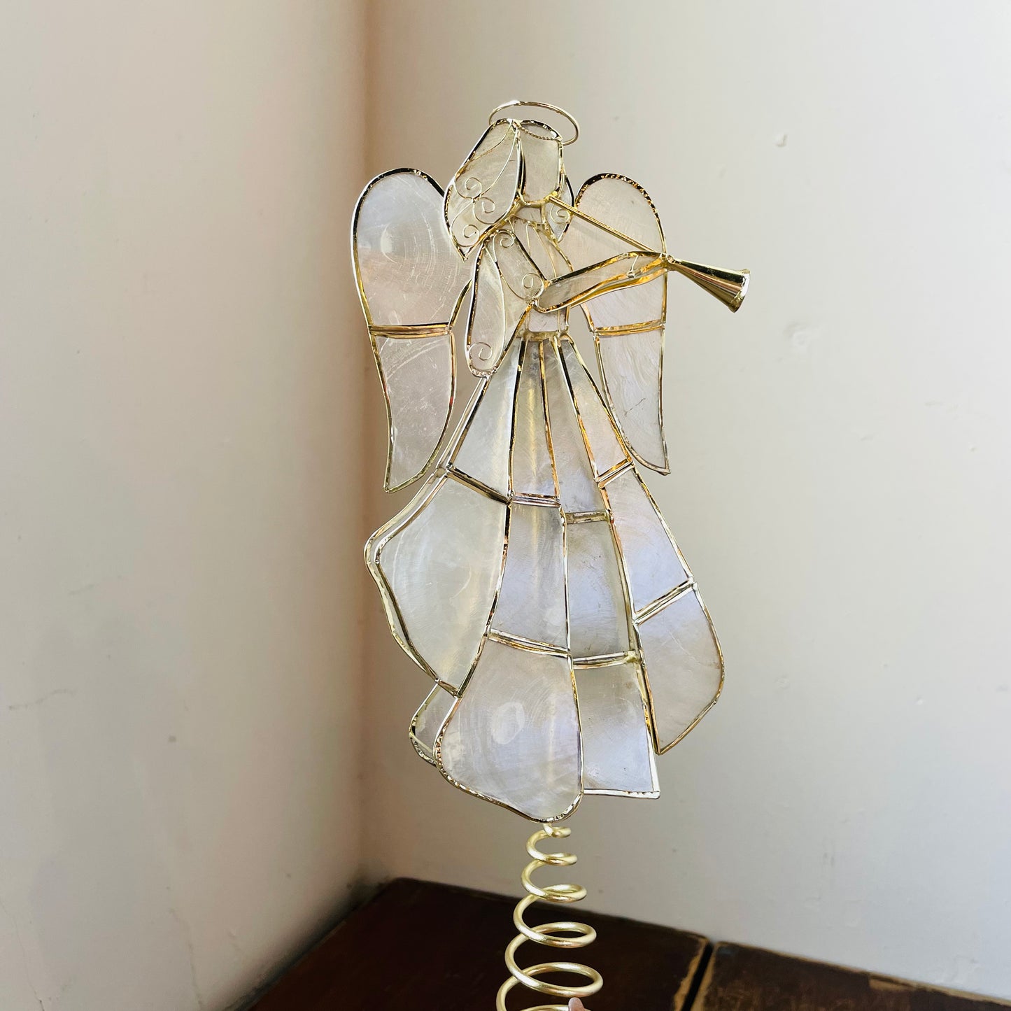 Mother of Pearl Hand-Crafted Tree Topper