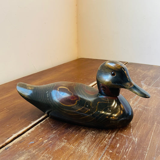 Bundy & Company Wooden Duck- Vintage