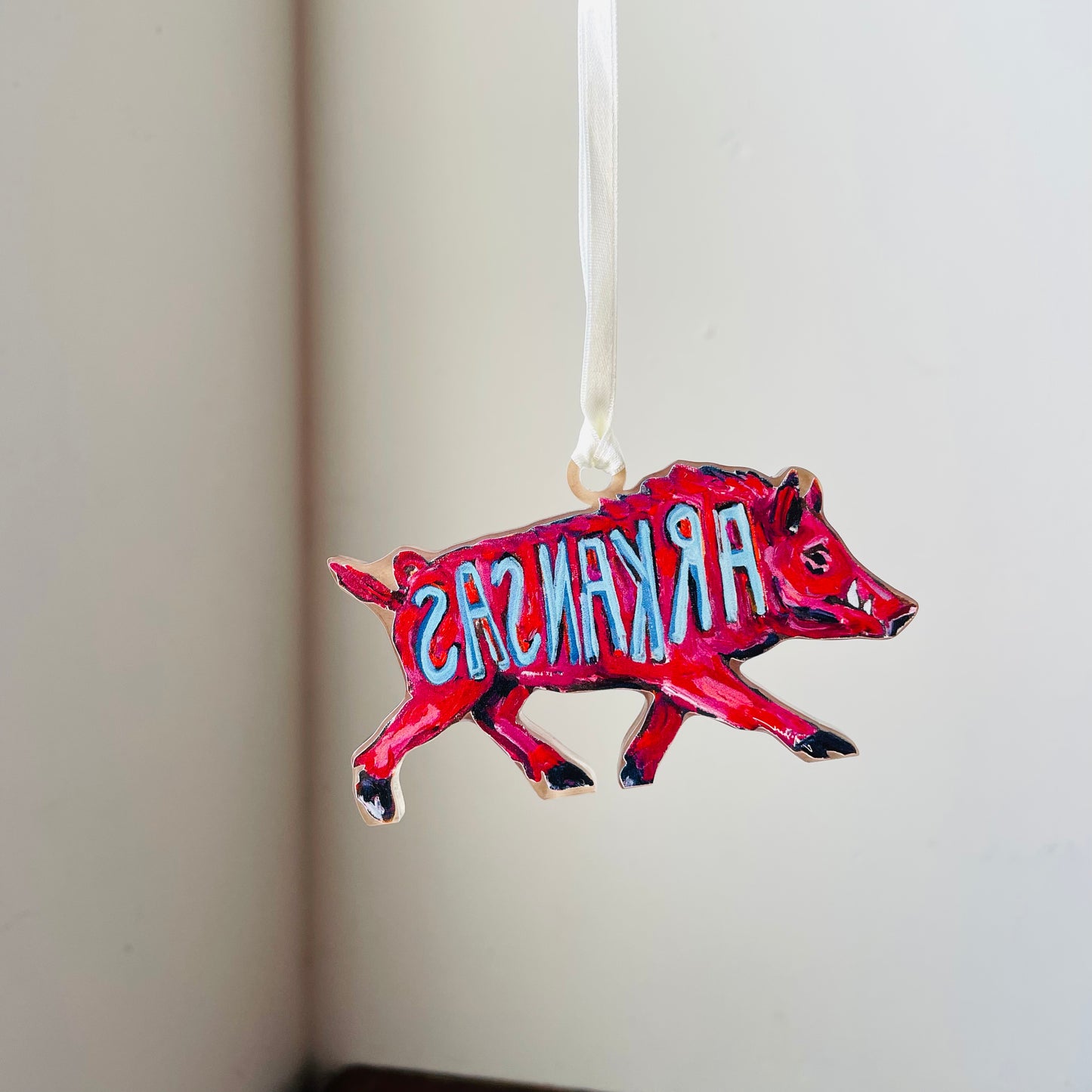 Arkansas Hog Ornament