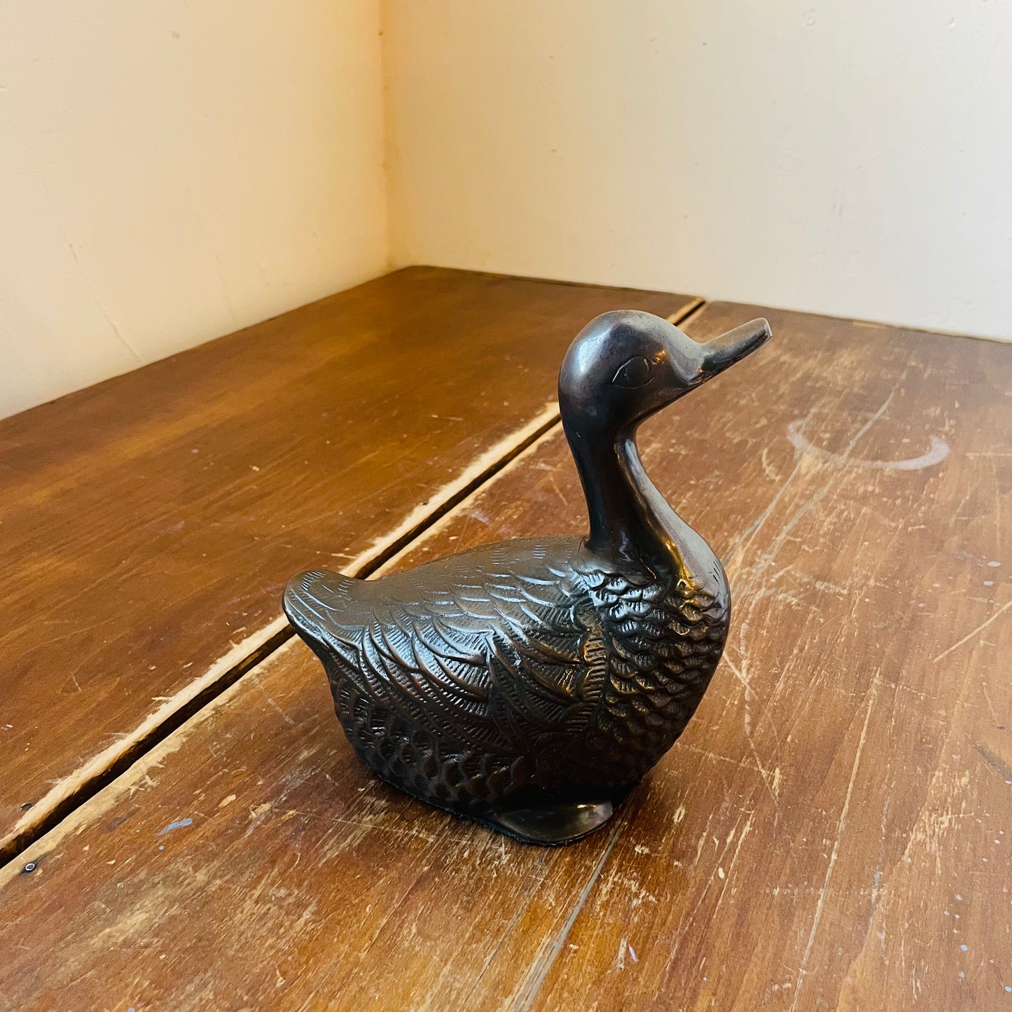 Bronze Duck- Vintage