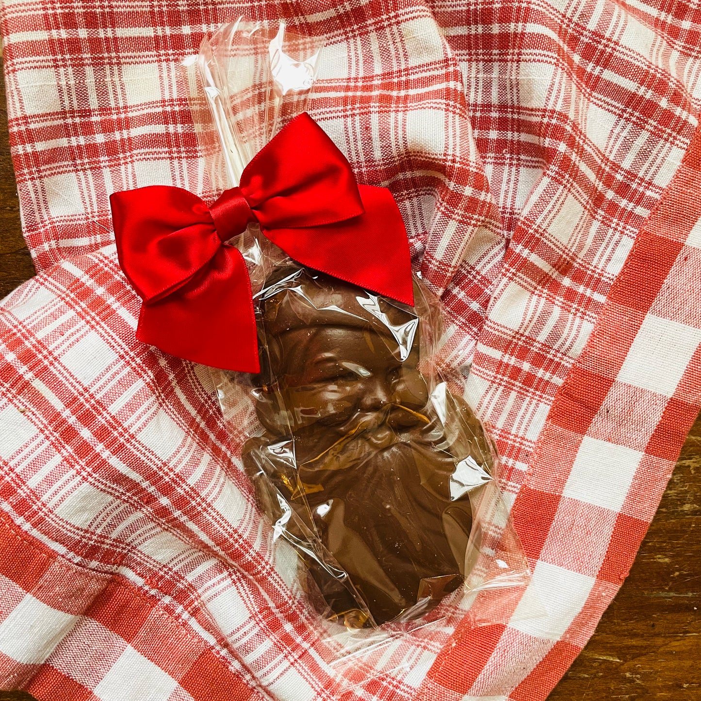 Chocolate Santa Face