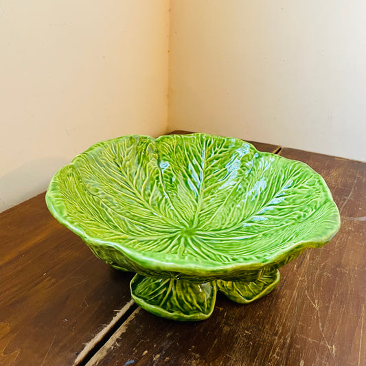 Footed Cabbage Bowl- Vintage
