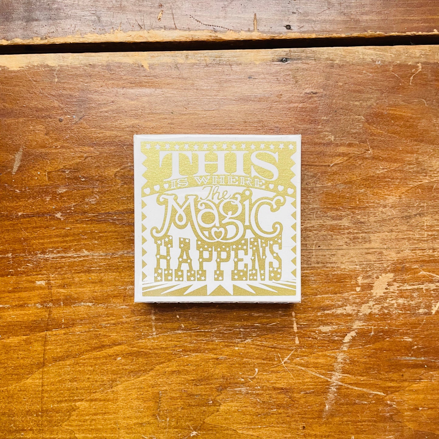 Magic MatchBox Square Safety Matches