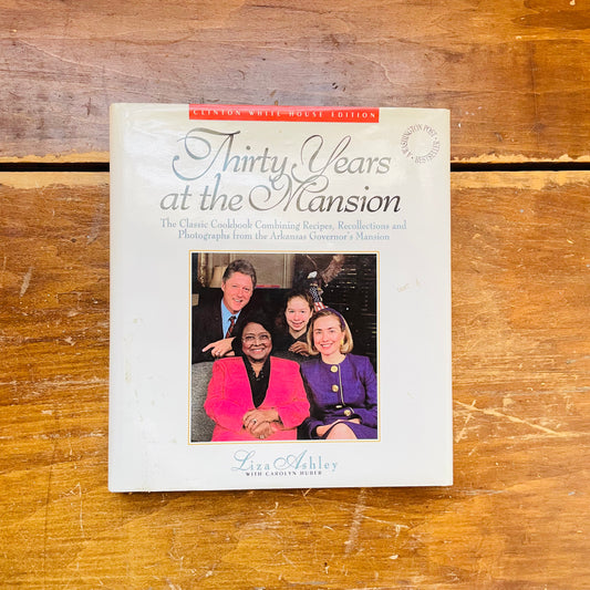 Thirty Years at the Mansion Cookbook- Vintage