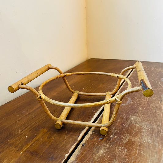 Bamboo Pot/Plant Holder- Vintage