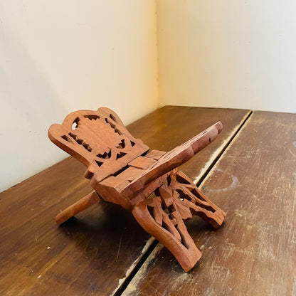 Folding Book Holder- Vintage