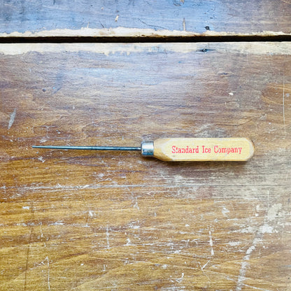 Standard Ice Company Ice Pick- Vintage