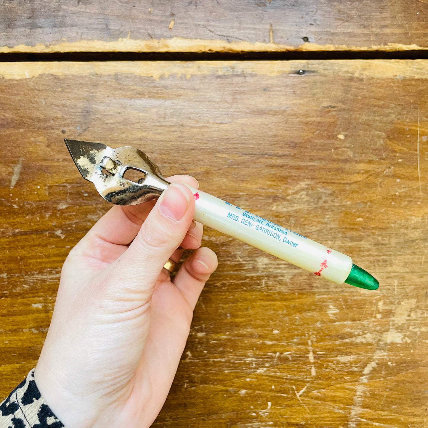 Stuttgart Liquor Store Bottle/Can Opener- Vintage