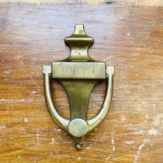 Brass "Moll" Doorknocker- Vintage