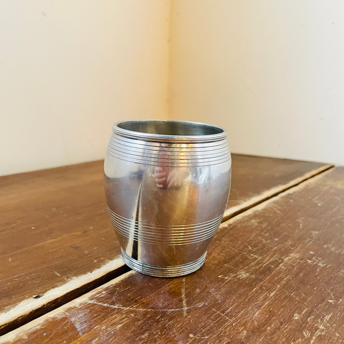 Stieff Pewter Barrel Beaker- Vintage