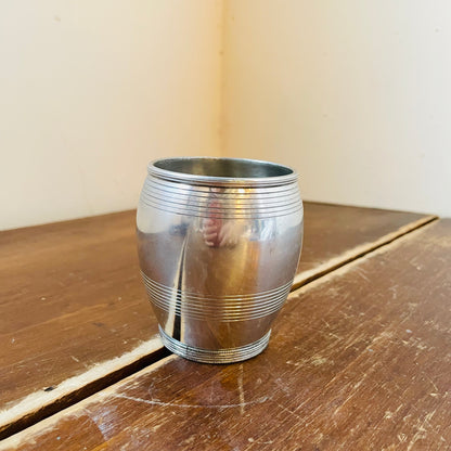 Stieff Pewter Barrel Beaker- Vintage