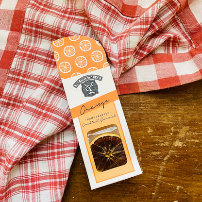 Dehydrated Orange Cocktail Garnishes