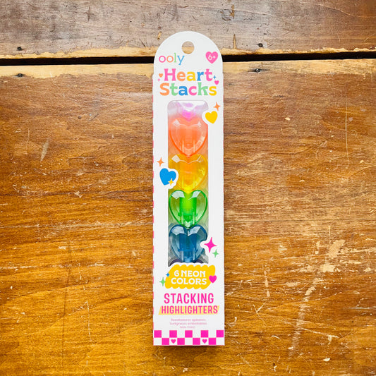 Heart Stacks: Stacking Highlighters