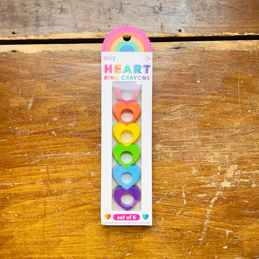 Heart Ring Crayons
