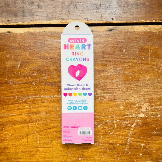 Heart Ring Crayons