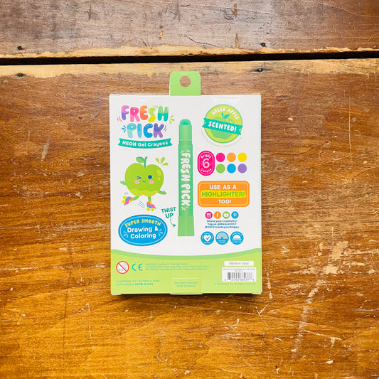Fresh Pick: Apple Scented Gel Crayons