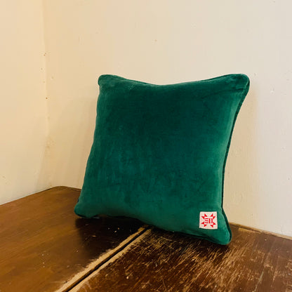 Greens are Good for You Golf Needlepoint Pillow