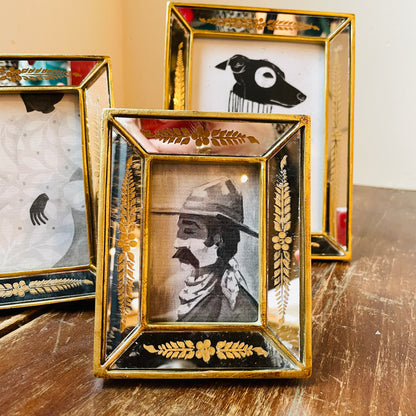 Verona Gold Leaf Mirror Photo Frame