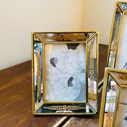 Verona Gold Leaf Mirror Photo Frame