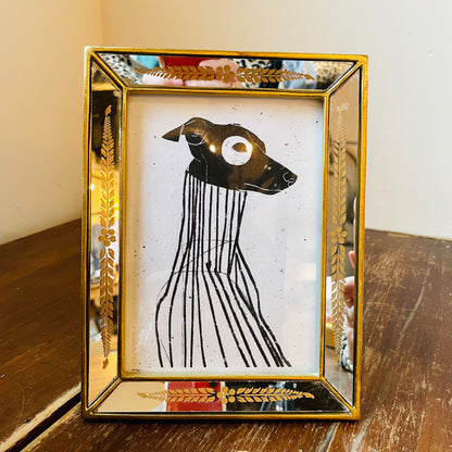 Verona Gold Leaf Mirror Photo Frame