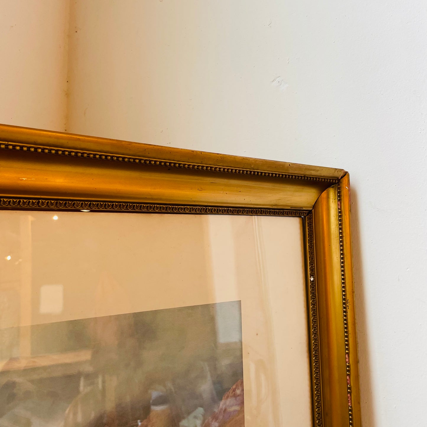 "Sunset in the Highlands" Framed Print- Vintage