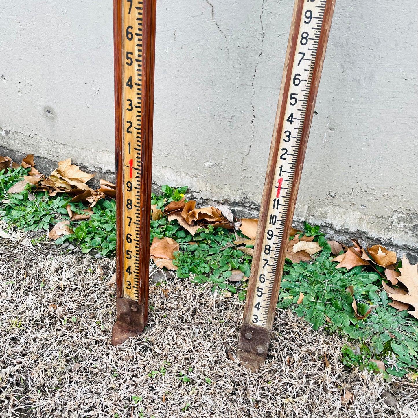 Surveyor's Pole- Vintage