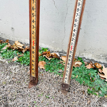 Surveyor's Pole- Vintage