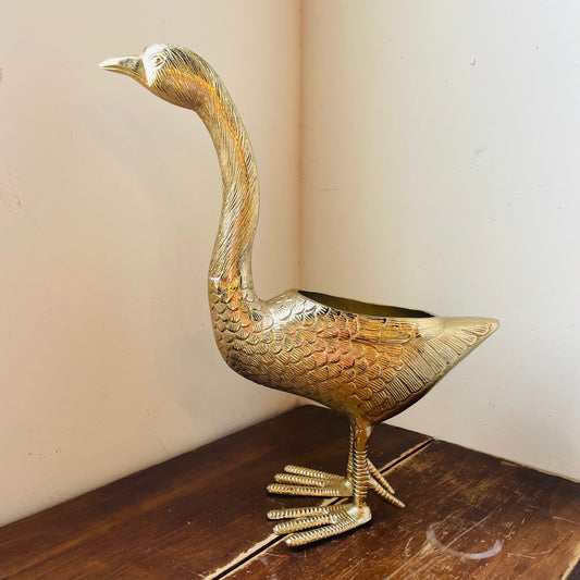 Large Golden Goose Container
