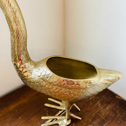 Large Golden Goose Container