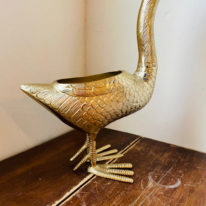 Large Golden Goose Container