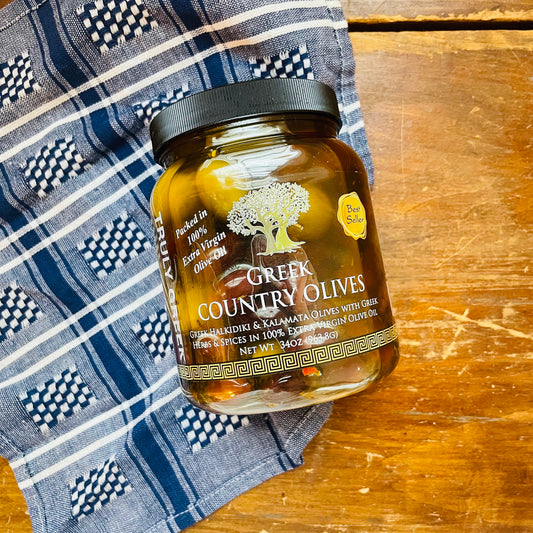 34oz Greek Country Olive Mix