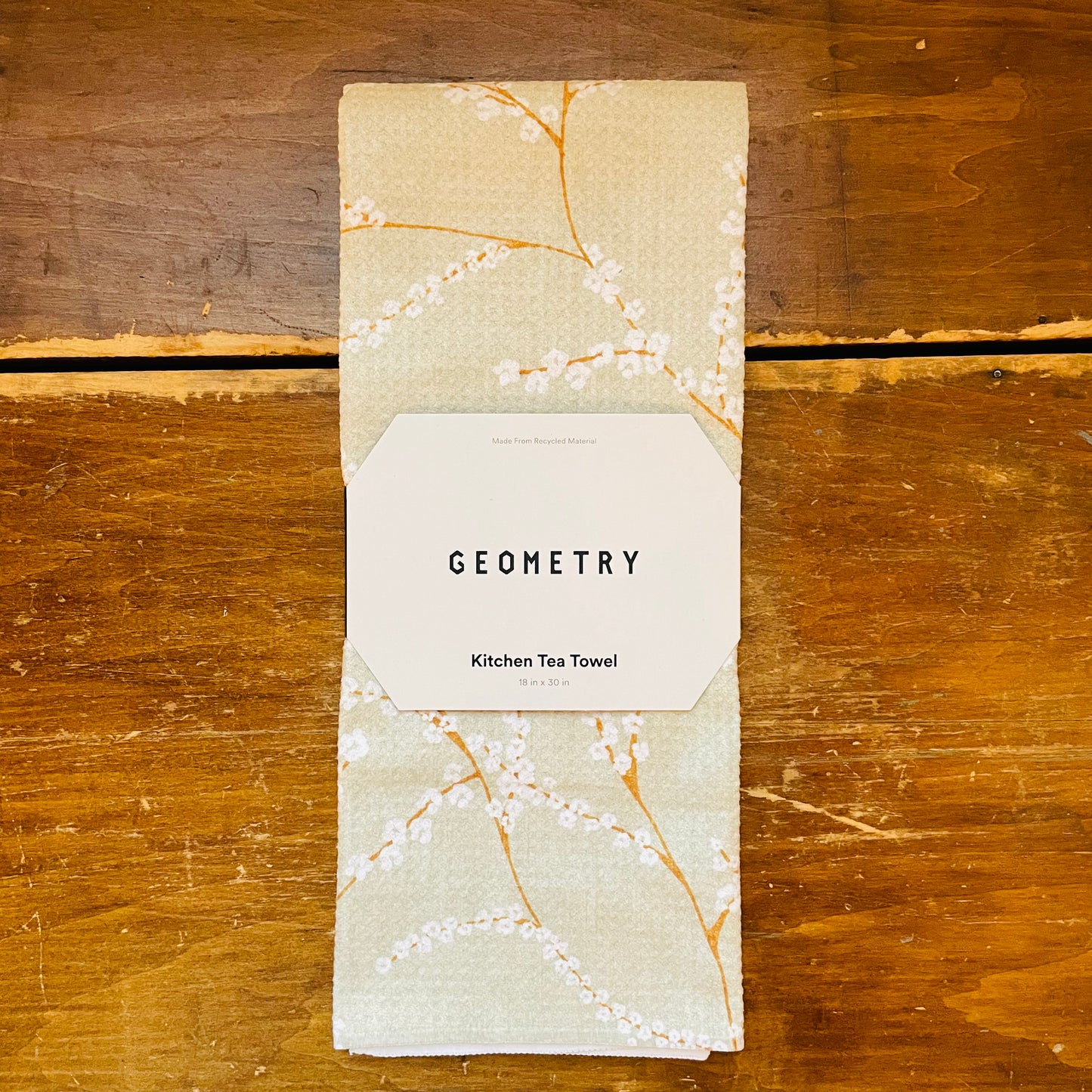 Quiet Flowers Tea Towel