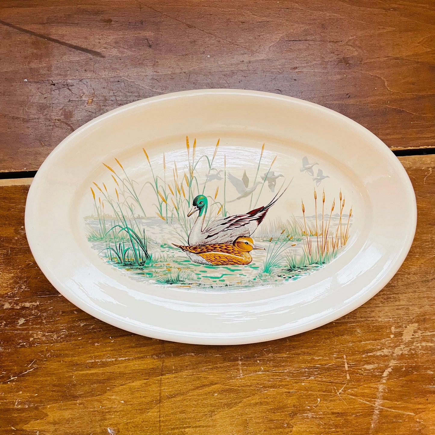 Waterfowl Plate- Vintage